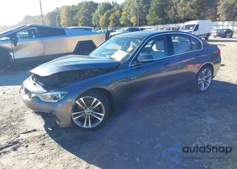 2018 BMW 330I из США, поврежденный, VIN WBA8B9G55JNU58072